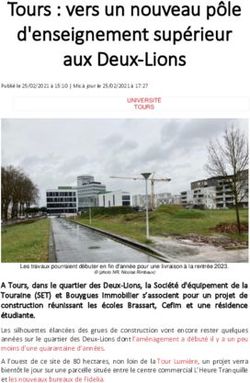 Tours : vers un nouveau p&ocirc;le d'enseignement sup&eacute;rieur aux Deux-Lions