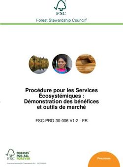 Procédure pour les Services Écosystémiques : Démonstration des bénéfices et outils de marché - Forest ...