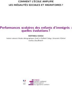 Performances scolaires des enfants d'immigrés : quelles évolutions ? - Cnesco