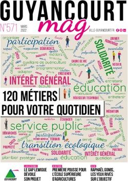 120 M&Eacute;TIERS POUR VOTRE QUOTIDIEN - n 571 - LE GAP LEWIGUE D&Eacute;VOILE SON PROJET - Guyancourt