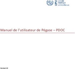 Manuel de l'utilisateur de Pégase - PDOC - UPU.int