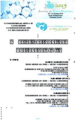 Dossier Partenaires Partnership Kit - JCO 2019