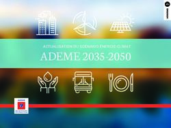ADEME 2035-2050 ACTUALISATION DU SCÉNARIO ÉNERGIE-CLIMAT