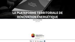 LA PLATEFORME TERRITORIALE DE R&Eacute;NOVATION &Eacute;NERG&Eacute;TIQUE - Workshop HAPPEN Juin 2019