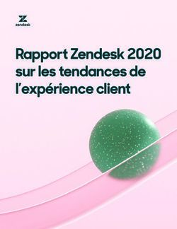 Rapport Zendesk 2020 sur les tendances de l'expérience client - AWS