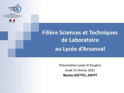 Filière Sciences et Techniques de Laboratoire au Lycée d'Arsonval - Nicolas SAETTEL, DDFPT