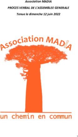 PROCES VERBAL DE L'ASSEMBLEE GENERALE - ASSOCIATION MADIA TENUE LE DIMANCHE 12 JUIN 2022