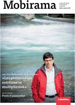 Mobirama La revue des clientes - "Les phénomènes extrêmes se multiplieront" Ponts et passerelles - la Mobilière