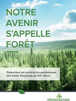 NOTRE AVENIR S'APPELLE FORÊT - Pérenniser les services écosystémiques des forêts françaises au XXIe siècle - Reforest'Action