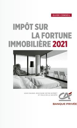 IMP&Ocirc;T SUR LA FORTUNE IMMOBILI&Egrave;RE 2021 - GUIDE CONSEIL - Cr&eacute;dit Agricole