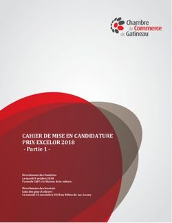 CAHIER DE MISE EN CANDIDATURE PRIX EXCELOR 2018 - Partie 1 - Chambre de commerce de Gatineau