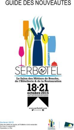 GUIDE DES NOUVEAUTES - Serbotel