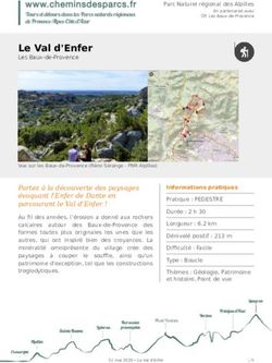 Le Val d'Enfer - Chemins des parcs