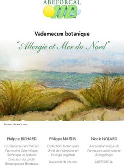 "Allergie et Mer du Nord" - Vademecum botanique - Abeforcal