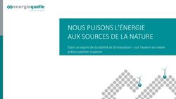 NOUS PUISONS L'&Eacute;NERGIE AUX SOURCES DE LA NATURE - Dans un esprit de durabilit&eacute; et d'innovation - car l'avenir est notre pr&eacute;occupation majeure