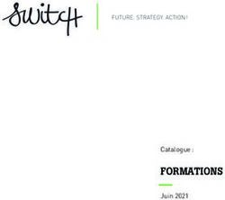 FORMATIONS CATALOGUE : JUIN 2021 - SWITCH