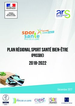 Plan régional sport santé bien-être - (PRSSBE) 2018-2022 - sport sante ...