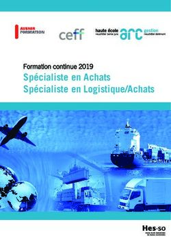 Spécialiste en Achats Spécialiste en Logistique/Achats - Formation continue 2019 - ceff