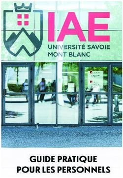 GUIDE PRATIQUE POUR LES PERSONNELS