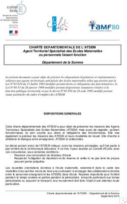 CHARTE DEPARTEMENTALE DE L'ATSEM