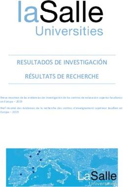 RESULTADOS DE INVESTIGACIÓN RÉSULTATS DE RECHERCHE