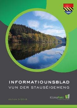 Informatiounsblad vun der stauséigemeng - édition 3/2018 - Lac-Haute-Sure