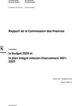 Rapport de la Commission des finances