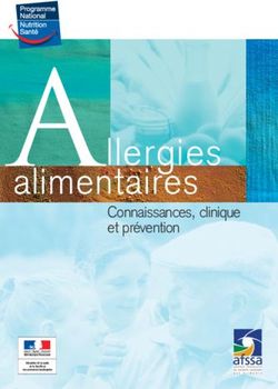 Allergies alimentaires - Connaissances, clinique et pr&eacute;vention - Minist&egrave;re des Solidarit&eacute;s et de la Sant&eacute;