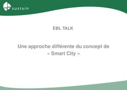 Une approche différente du concept de " Smart City " - EBL TALK