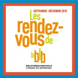 SEPTEMBRE - D&Eacute;CEMBRE 2018 - Ville de Clichy-sous-Bois