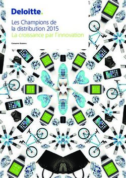 Les Champions de la distribution 2015 La croissance par l'innovation - Deloitte