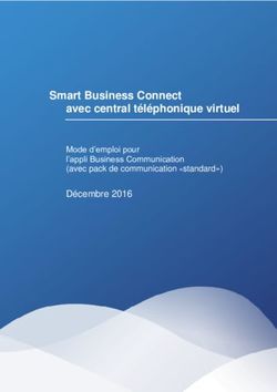 Smart Business Connect avec central téléphonique virtuel - Mode d'emploi pour l'appli Business Communication avec pack de communication ...