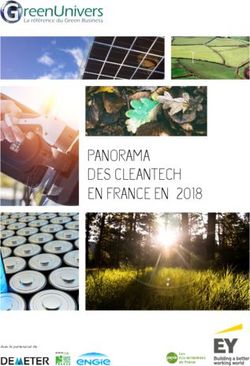 PANORAMA DES CLEANTECH EN FRANCE EN 2018 - GreenUnivers