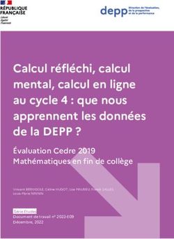 Calcul réfléchi, calcul mental, calcul en ligne au cycle 4 : que nous apprennent les données de la DEPP ?