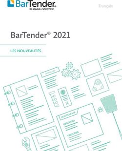 BARTENDER 2021 FRANÇAIS - SEAGULL SCIENTIFIC
