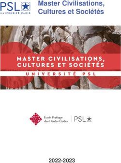Master Civilisations, Cultures et Soci&eacute;t&eacute;s 2022-2023