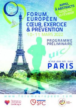 FORUM EUROP&Eacute;EN C&OElig;UR, EXERCICE & PR&Eacute;VENTION - 10-11 MARS 2022 I5eI5e - Soci&eacute;t&eacute; Fran&ccedil;aise ...