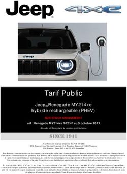 Tarif Public Jeep Renegade MY21 4xe hybride rechargeable (PHEV) - media.stellantis.com