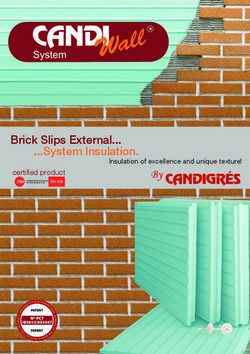 Brick Slips External .System Insulation.