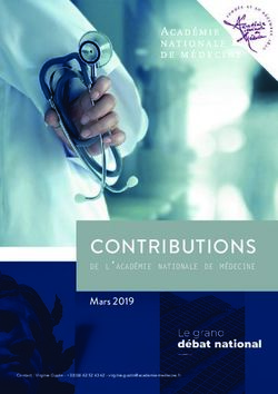 CONTRIBUTIONS Mars 2019 - de l'acad&eacute;mie nationale de m&eacute;decine - Health and Tech Intelligence
