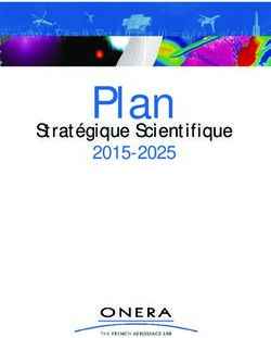 Plan Stratégique Scientifique 2015-2025