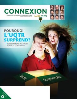 L'UQTR SURPREND? Découvrez une multituDe D'inDices à l'intérieur!