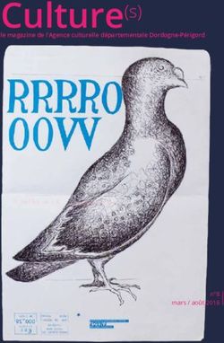 Culture(s) le magazine de l'Agence culturelle départementale Dordogne-Périgord - n 8 mars / août 2018