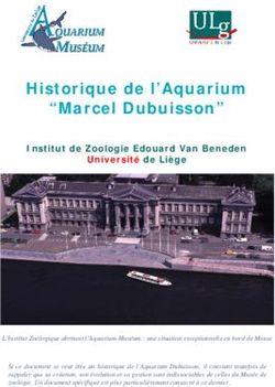Historique de l'Aquarium "Marcel Dubuisson"