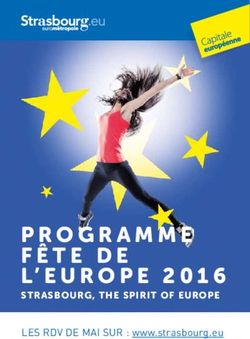 FÊTE DE L'EUROPE 2016 - STRASBOURG, THE SPIRIT OF EUROPE LES RDV DE MAI SUR : www.strasbourg.eu - association ...