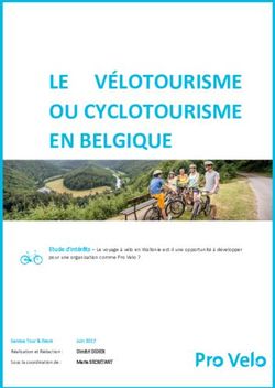 LE VÉLOTOURISME OU CYCLOTOURISME EN BELGIQUE - Prismic