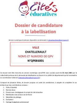 Dossier de candidature à la labellisation - Ville de Châtellerault