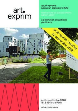 Appel à projets jusqu'au 1 septembre 2019 festival Arts en Espace Public édition 2020 à destination des artistes plasticiens - Réseau Astre