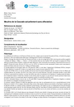 Moulins de la Cascade actuellement sans affectation