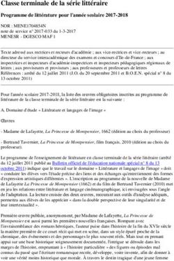 Classe terminale de la s&eacute;rie litt&eacute;raire - Circulaires.gouv.fr